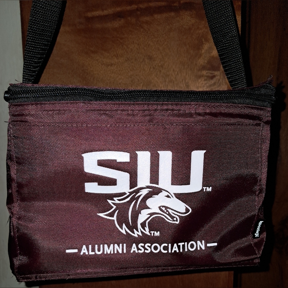 SIU ALUMNI ASSOCIATION LUNCH TOTE KOOZIE
